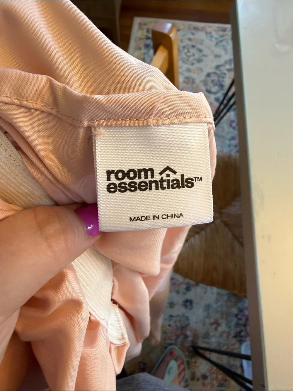 Room Essentials Pale Blush Bedding Piece